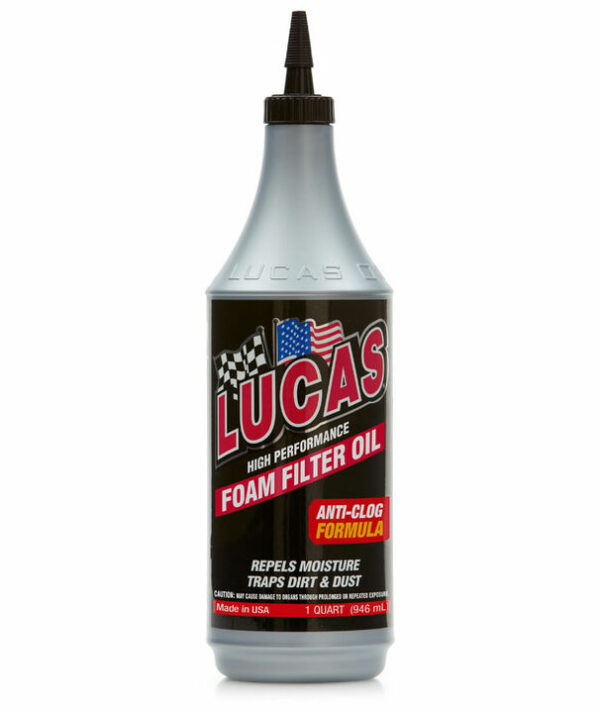 Lucas hi-performance foam filter oil 946ml-0