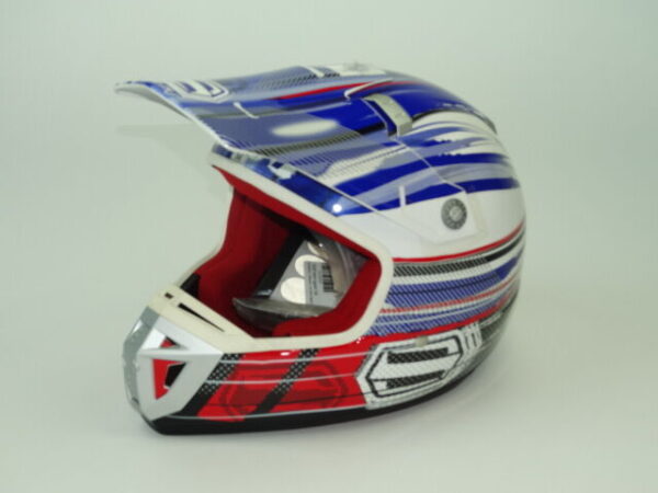 Shift Agent helm wit/blauw/rood maat M-0