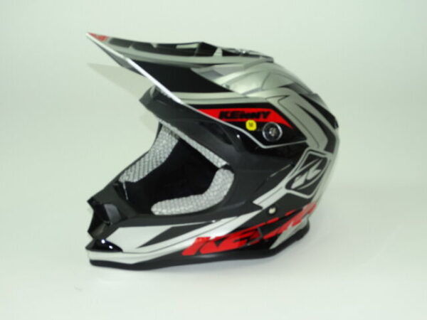 Kenny performance helm grijs/zwart -0