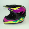 acerbis helm paars/zwart/geel maat L-0