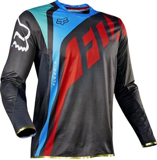 FOX Flexair Seca Shirt Grijs/ Rood-19630