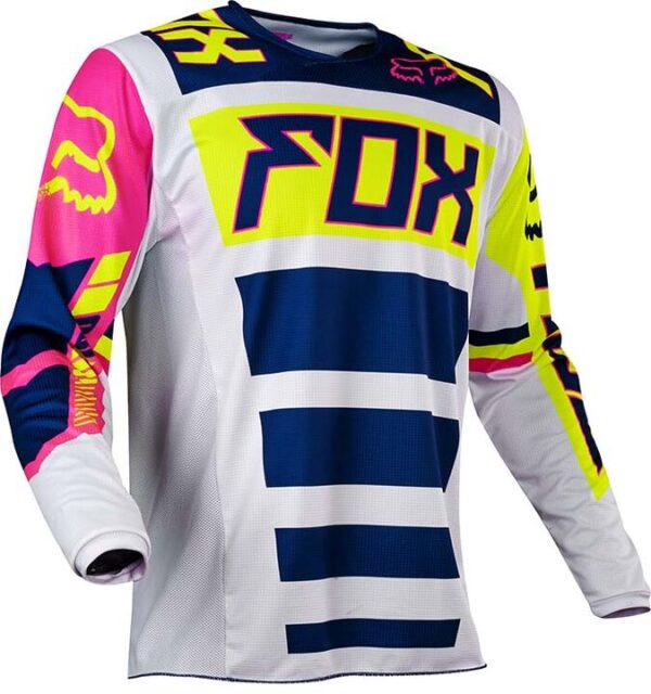 FOX 180 Falcon Shirt Navy Blauw/ Wit-20419