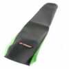 TMV Seatcover KX125/250 03-08 KX250F 04-05 Black/Green-0