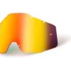 100% Lens Mirror Rood -0
