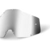 100% Lens Mirror Zilver Youth -0