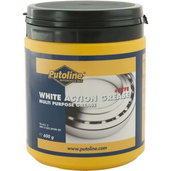 White Action Grease + PTFE Putoline 600G-0