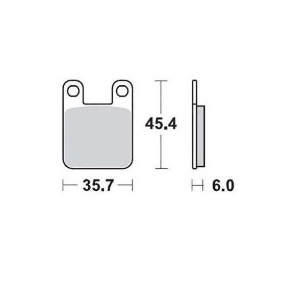 MMT Nitro Brake Pad Front SX65 00-01-0