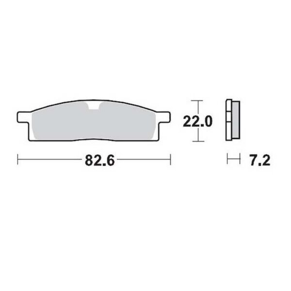 MMT Nitro Brake Pad Front YZ80/85 93-,,-0