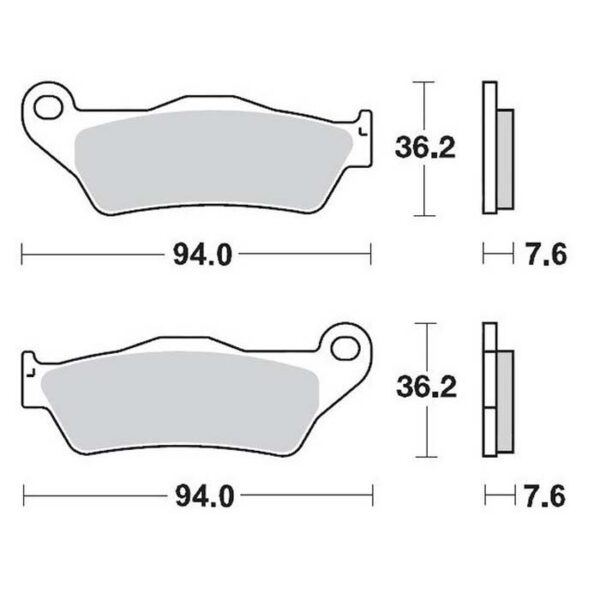 MMT Nitro Brake Pad Front KTM/TM/HVA/Vertemati-24859