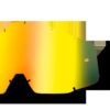 100% Lens Mirror Goud Youth -0