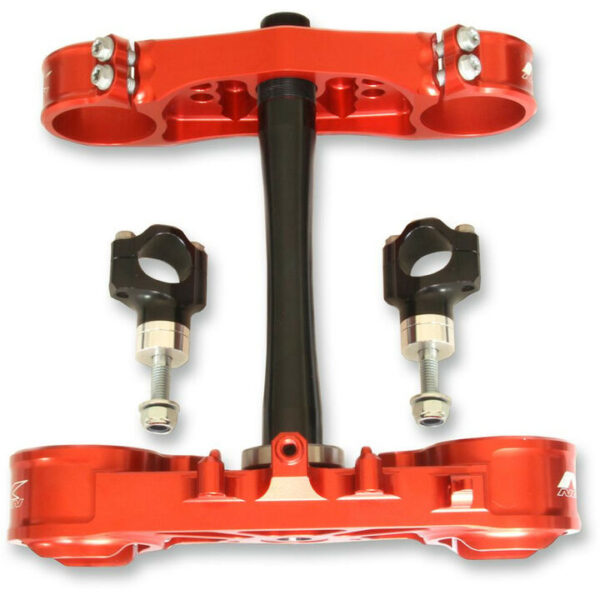 Neken standard tiple clamps red Suzuki RMZ 250 16 21,5 mm-0