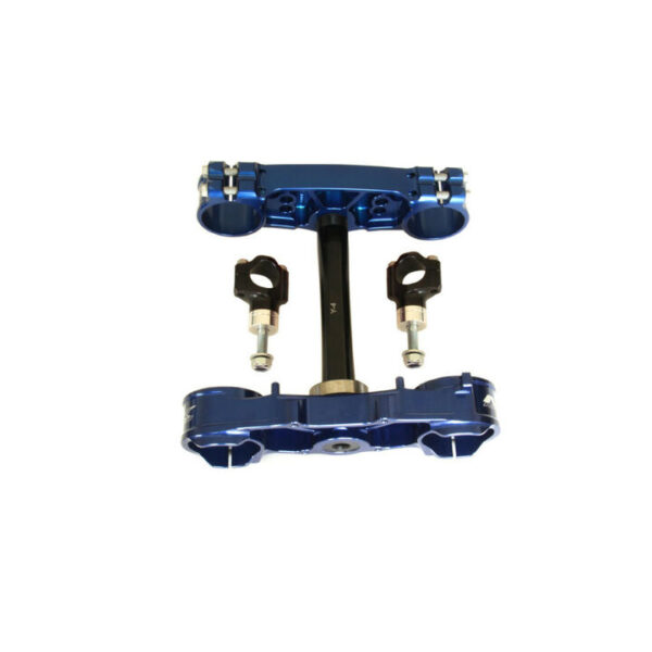 Neken standard triple clamps blue Kawasaki KXF 250/450 14-17 23 mm-0