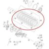 KTM OEM Kop.platen SET KTM SXF250 13-16 / SXF350 11-16 / SXF450 13-17-0