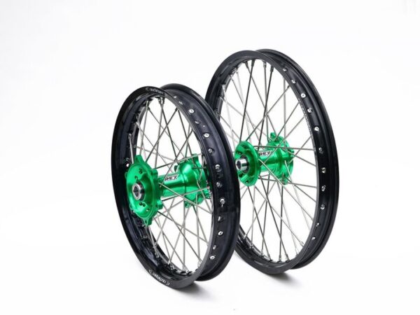 Kawasaki Rex wielenset KXF 250/450 groene naaf-0