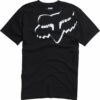 Fox Debossed ss tee black-0