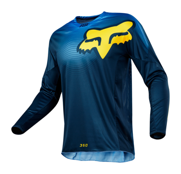 Fox Cross Shirt 2018 360 Viza - Blauw-30939