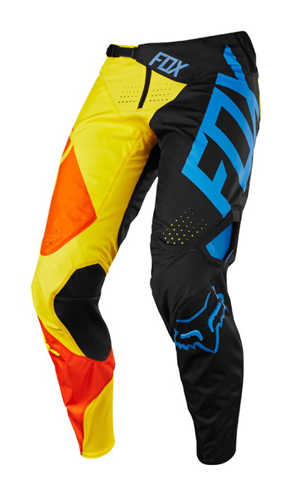 Fox Crossbroek 2018 360 Preme - Jeugd - Zwart / Geel-0