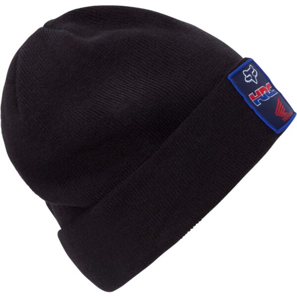 Fox pit HRC roll beanie black one size-0