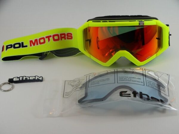 Ethen/Pol Motors crossbril neo yellow-31743