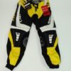 Kenny track crossbroek jeugd zwart/geel maat 24-0
