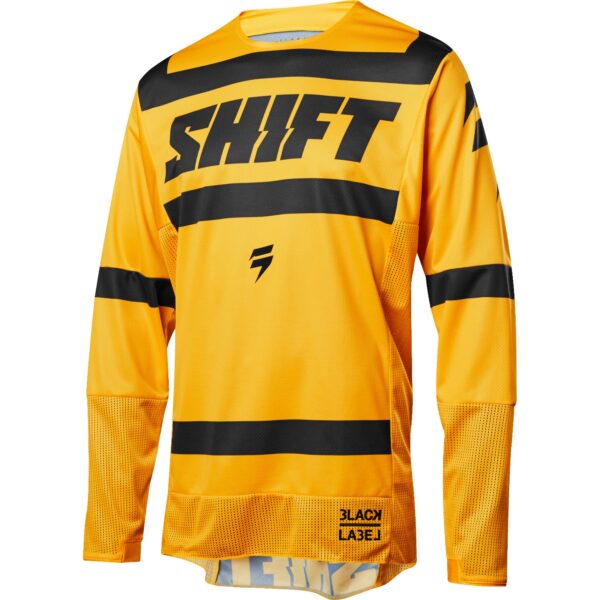 Shift 3lack strike jersey yellow maat XL-0