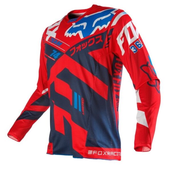 Fox 360 divizion jersey red maat M-0