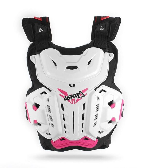 Leatt Jacki 4.5 bodyprotector white/pink one size-0