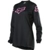 Fox womens 180 prix jersey black/pink-0