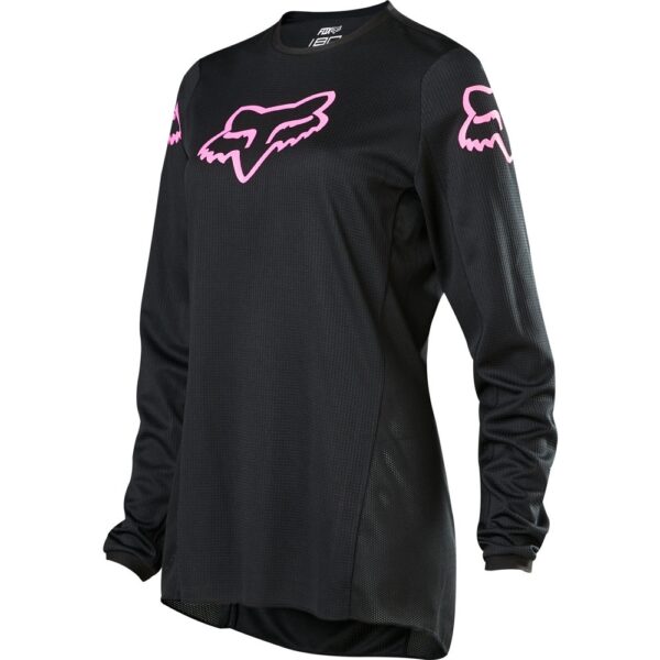 Fox womens 180 prix jersey black/pink-0