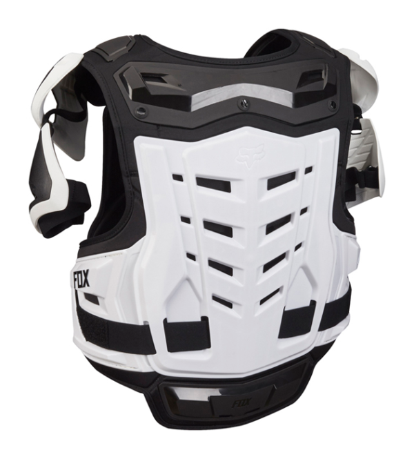 Fox Bodyprotector Raptor Vest - Zwart / Wit-33606