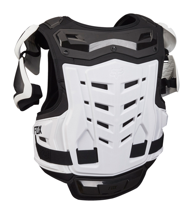 Fox Bodyprotector Raptor Vest - Zwart / Wit-33606
