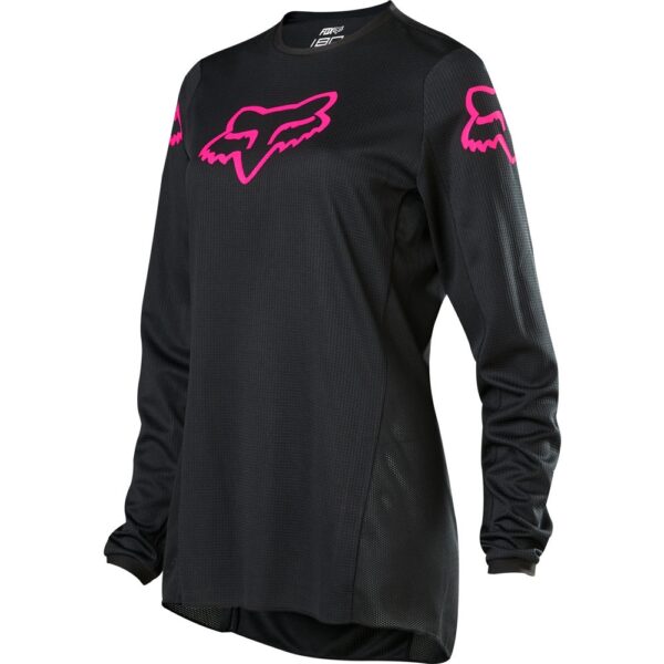 Fox 2020 meisjes 180 prix cross shirt black/pink-0