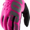 100% brisker crosshandschoenen women's neon pink/black-0