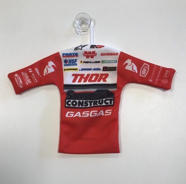 Mini fan-shirtje Glenn Coldenhoff (met hangertje en zuignap)-33941