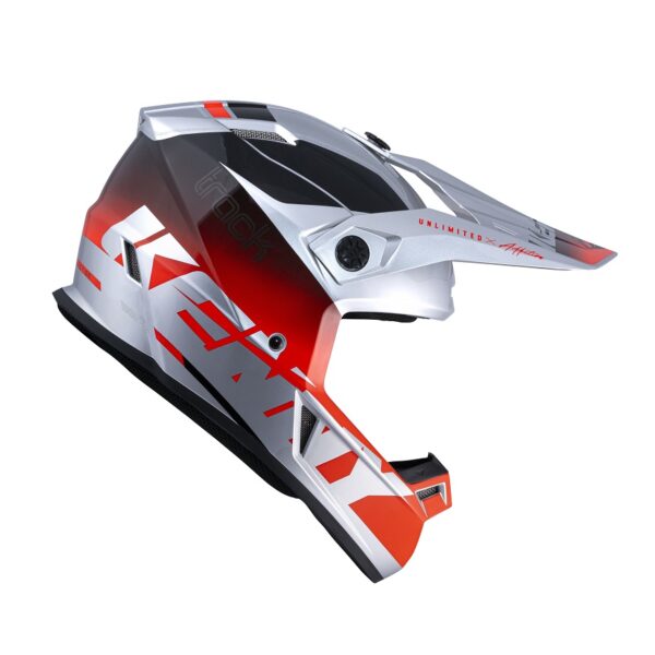 Alternative view of Kenny Track Helmet Adult Graphic Red