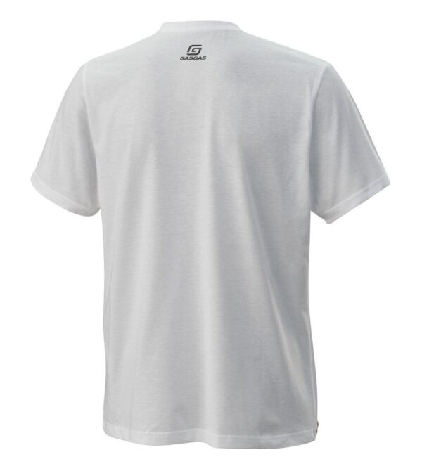 Alternative view of Gasgas Vamos tee white