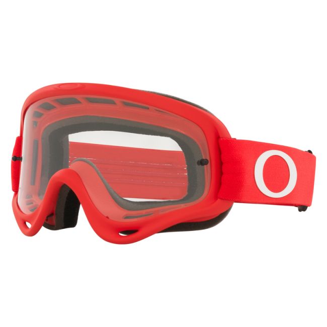 Oakley O-frame crossbril met transparante lens rood