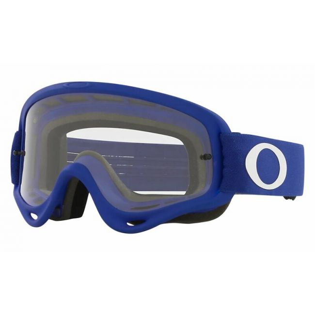 Oakley O-frame crossbril met transparante lens blauw