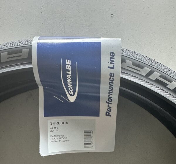 Alternative view of Schwalbe Shredda 20x1.50 (40-406) performance BMX buitenband