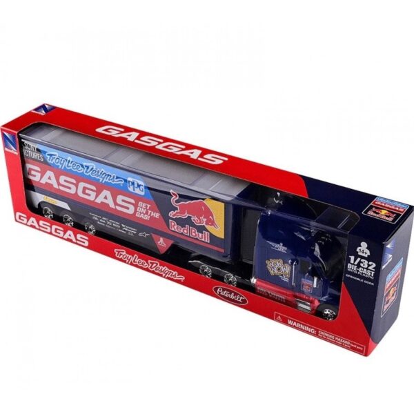 Alternative view of Gasgas factory schaalmodel vrachtwagen 1:32