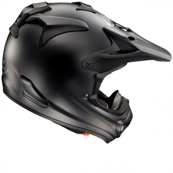 Alternative view of Arai Mx-v evo helm, frost black