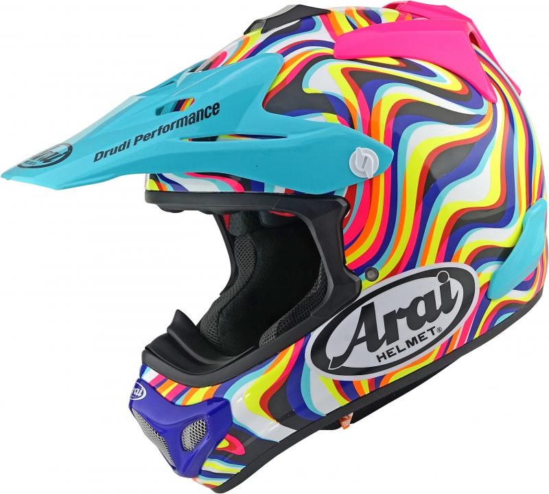Arai Mx-v evo, stream pink