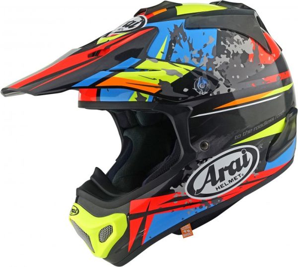 Arai Mx-v evo helm, track