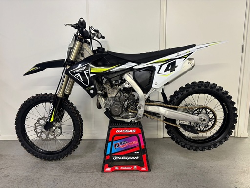 Alternative view of Triumph TF 450-rc Demo 2025